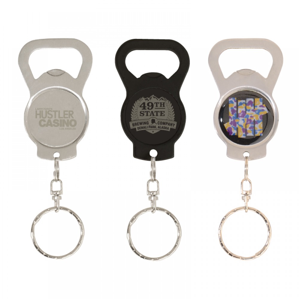 The Epcot Bottle Opener Keyring with Logo