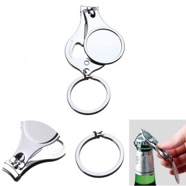 Custom 3 in 1 Round Opener Nail Clipper