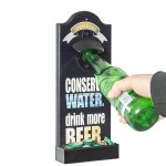 Bottle Opener Stand with Cap Catcher, Full Color Custom Printed