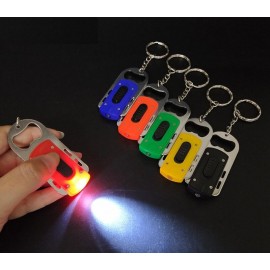Custom Bottle Opener Light LED Keychain