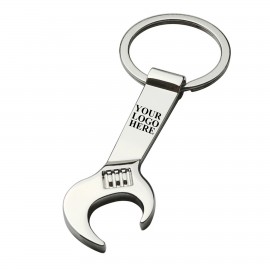 Promotional Wrench Shaped Bottle Opener Keychain  Promotional Wrench Shaped Bottle Opener Keychain