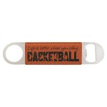 Logo Branded Leatherette Bottle Opener - BTTL05-10D