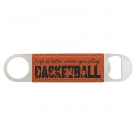 Logo Branded Leatherette Bottle Opener - BTTL05-10D