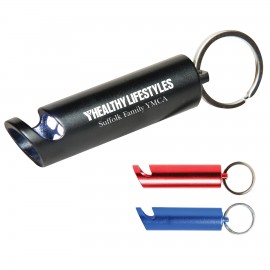 Custom Printed Aluminum Bottle Opener and Keychain
