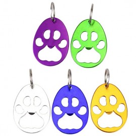 Egg Paw Print Bottle Opener Keychain with Logo  Egg Paw Print Bottle Opener Keychain with Logo