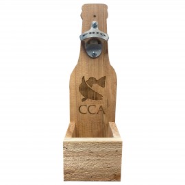 Custom Frio Cedar Bottle Opener  Custom Frio Cedar Bottle Opener