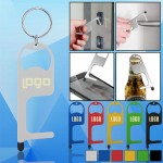PPE Hygiene No-Touch Door/Bottle Opener with Stylus Custom Printed