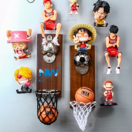 Basketball Bottle Opener with Logo  Basketball Bottle Opener with Logo