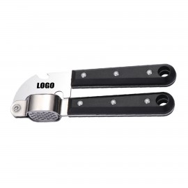 Steel Garlic Mincer Squeezer With Bottle Opener with Logo  Steel Garlic Mincer Squeezer With Bottle Opener with Logo