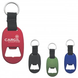 Customized Metal Key Tag With Bottle Opener