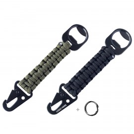Customized Survivor Rope With Key Chain Bottle Opener  Customized Survivor Rope With Key Chain Bottle Opener
