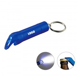 Promotional Aluminum Bottle Opener With Flashlight Keychain  Promotional Aluminum Bottle Opener With Flashlight Keychain