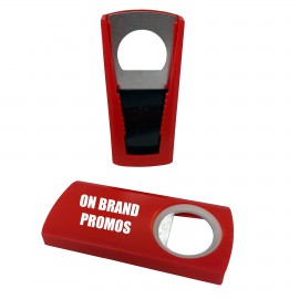 Bottle Opener (3 3/8"x1 5/8") with Logo