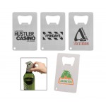 Promotional Credit Card Stainless Steel Bottle Opener