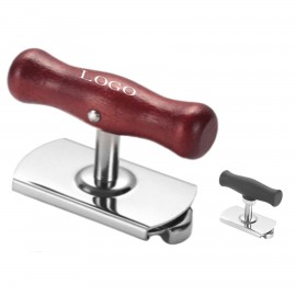 Stainless Steel Lid Opener with Logo