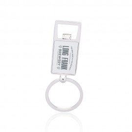 Personalized Reflection Metal Keychains with Bottle Opener