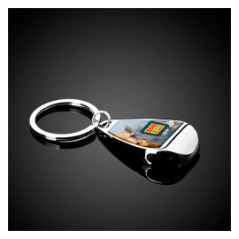 The Apri Bottle Opener Key Chain (Direct Import- 10-12 Weeks Ocean) with Logo