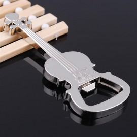 Promotional Violin Shaped Bottle Opener Key Chain