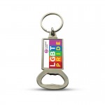 Opener Rectangle Key Holder (10-15 Day) with Logo