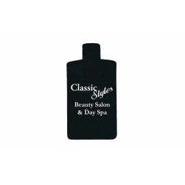 5" Standard Recycled Rubber Lotion Bottle Jar Opener with Logo