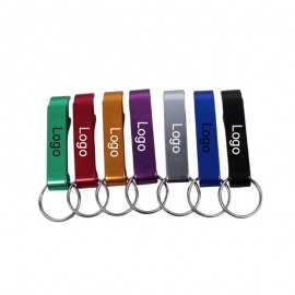 Bottle Opener Key Chain Logo Branded