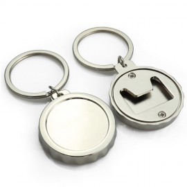Metal Cap Bottle Opener Keychain with Logo  Metal Cap Bottle Opener Keychain with Logo