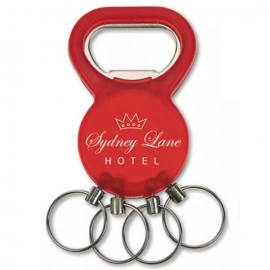 Promotional Multi Ring Bottle Opener Keychain  Promotional Multi Ring Bottle Opener Keychain
