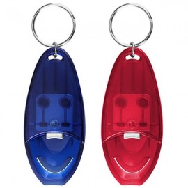 2 in 1 Bottle Opener Keychain with Logo