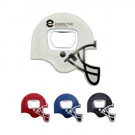 Football Helmet Bottle Opener with Logo