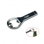2 in 1 Metal USB Flash Drive and Bottle Opener with Logo