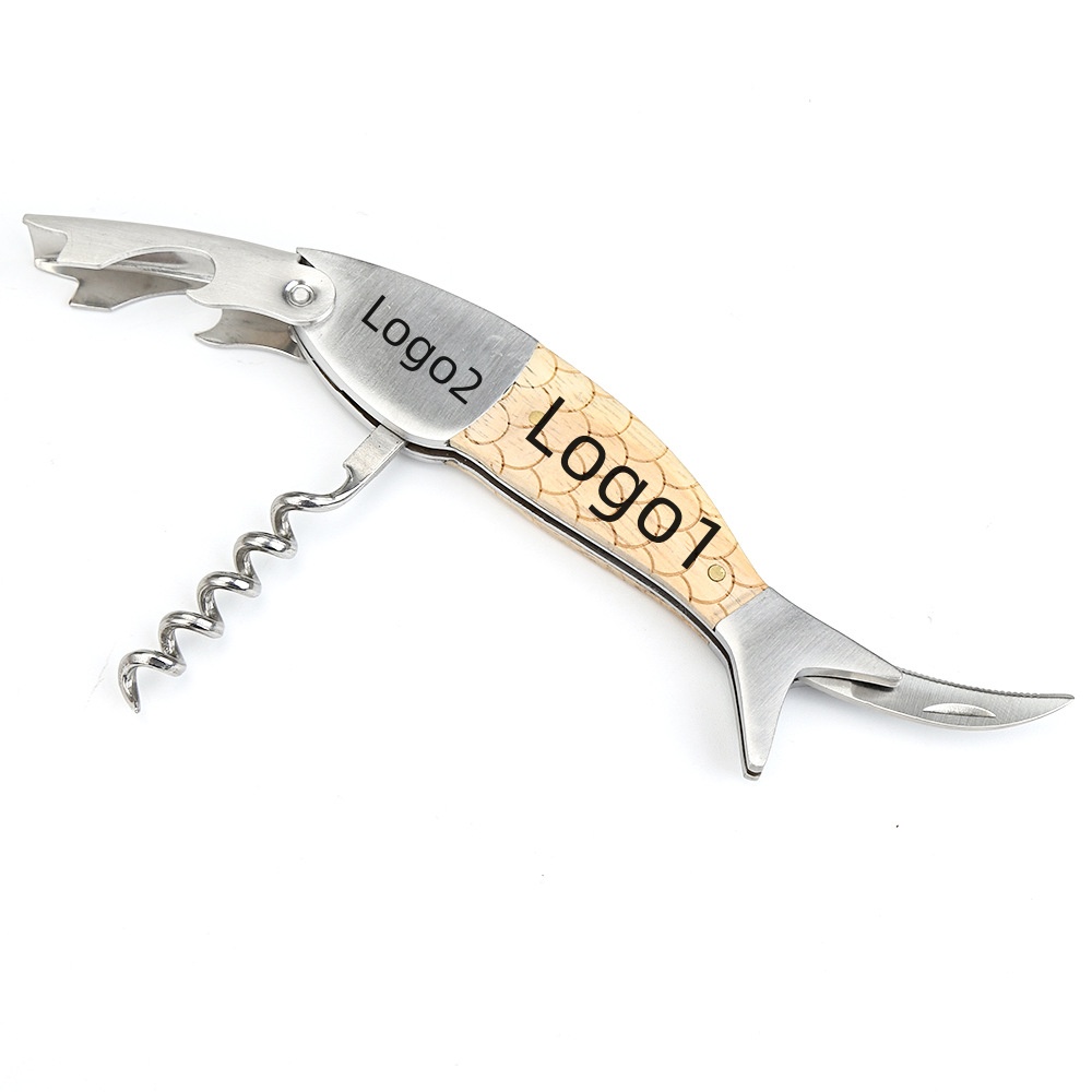 Promotional Fish Shaped Wine Beer Opener
