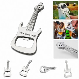 Logo Branded Guitar-Inspired Stainless Steel Opener