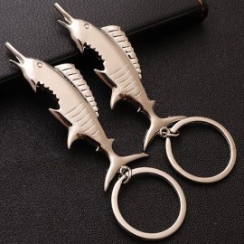 Sailfish Bottle Opener Keychain with Logo
