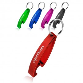 Aluminum Bottle Opener Keychains with Logo
