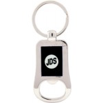 Personalized 1.325" x 2.125" - Metal Bottle Opener Keychains