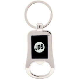 Personalized 1.325" x 2.125" - Metal Bottle Opener Keychains