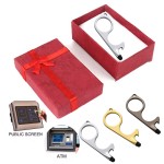 Custom Imprinted Notouch Door Opener Tool With Gift Box