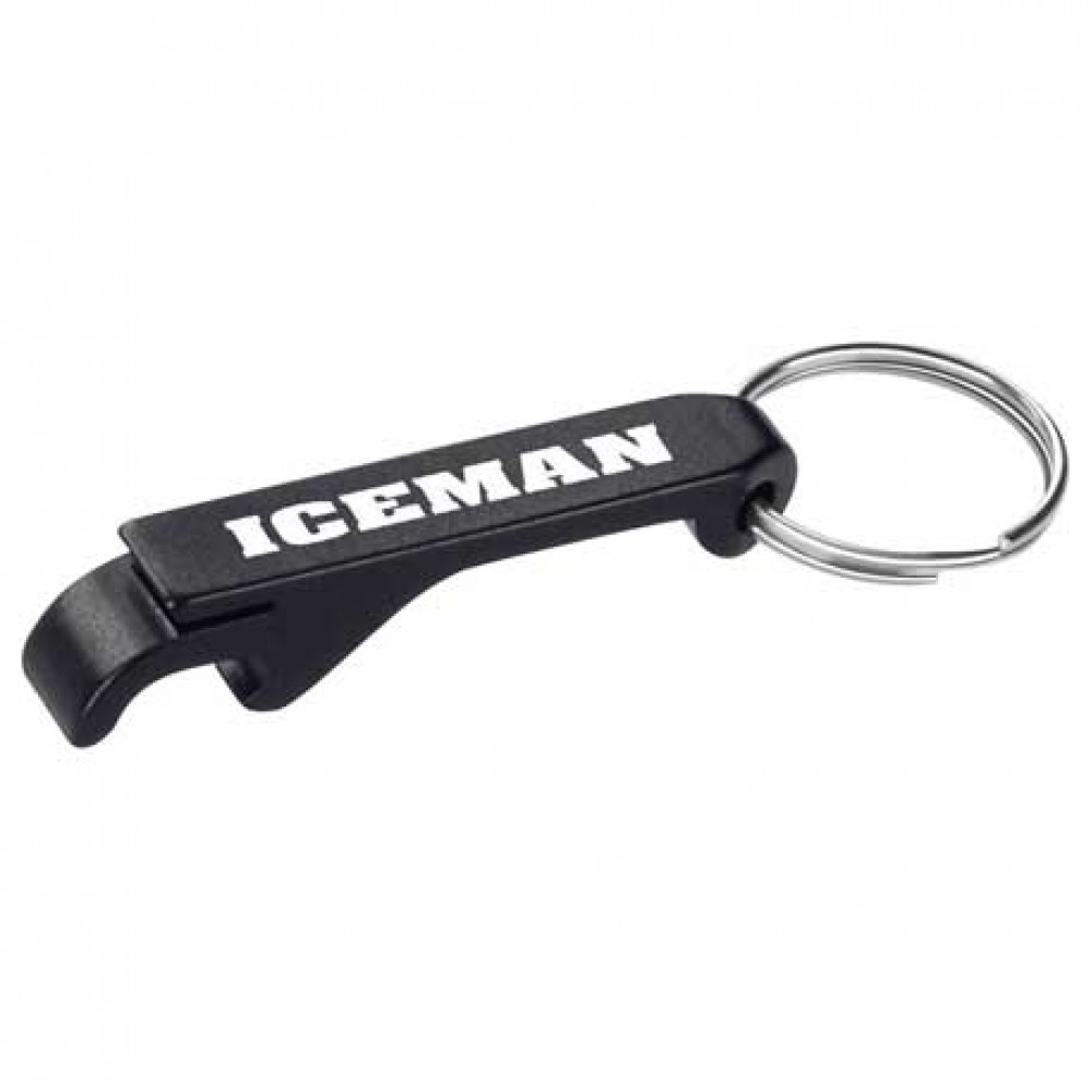 Custom Imprinted Aluminum Bottle / Can Opener Custom Imprinted Aluminum Bottle / Can Opener