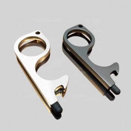 Touch free Door Opener, can opener with rubber stylus with Logo  Touch free Door Opener, can opener with rubber stylus with Logo