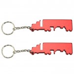 Logo Branded Truck Bottle Opener Keychain