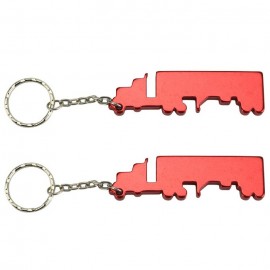 Customized Truck Bottle Opener Keychain