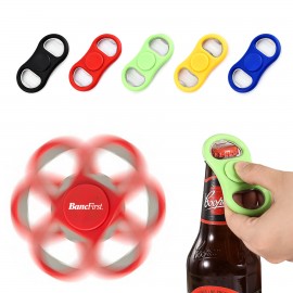 Two-Way Fidget Spinner Bottle Opener with Logo