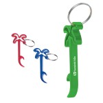 Custom Imprinted Palm Tree Bottle Opener Key Ring