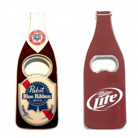 Promotional Jumbo Size Beer Bottle Magnetic Bottle Opener