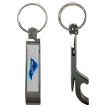 Logo Branded Dome Bottle And Can Opener Key Tag
