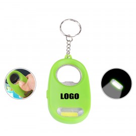 Bottle Opener With Lamp Keychain with Logo  Bottle Opener With Lamp Keychain with Logo