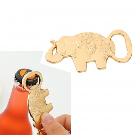 Elephant Shape Metal Bottle Opener with Logo  Elephant Shape Metal Bottle Opener with Logo