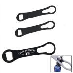 Promotional Dog Bone Style Steel Opener with Pour Spout Remover