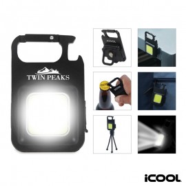 Custom iCOOL Elwood Rechargeable Multi-Function COB Emergency Worklight  Custom iCOOL Elwood Rechargeable Multi-Function COB Emergency Worklight