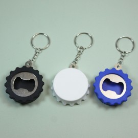 Beer Case Bottle Opener With Keychain with Logo